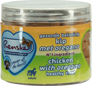 12x Renske Gezonde Beloning Mini Hartjes Kip - Oregano 100 gr