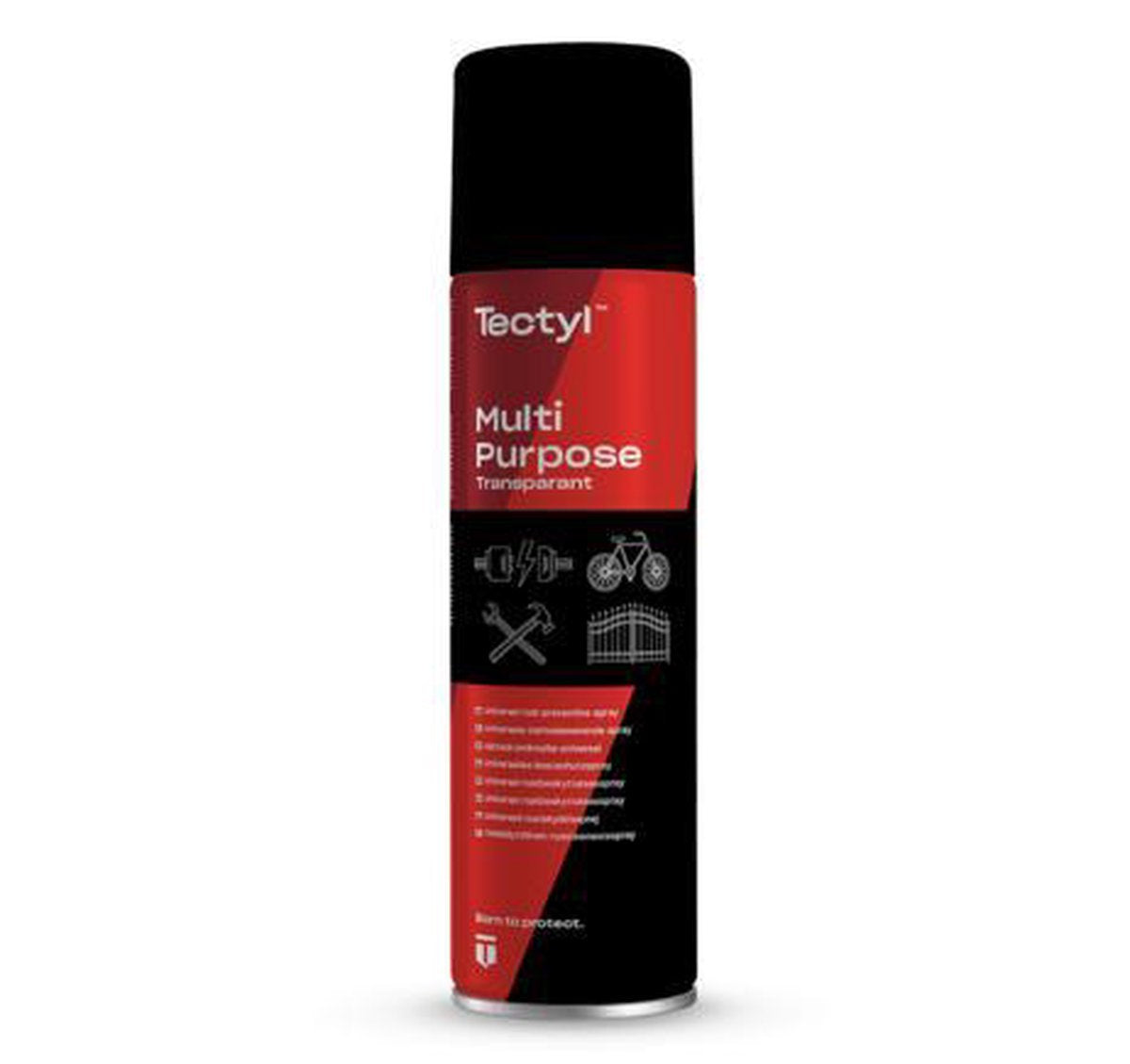 VALVOLINE SPB TECTYL GLASHELDERVALVOLINE 20055 TECTYL MULTI PURPOSE TRANSPARANT /  GLASHELDER 500 ML
