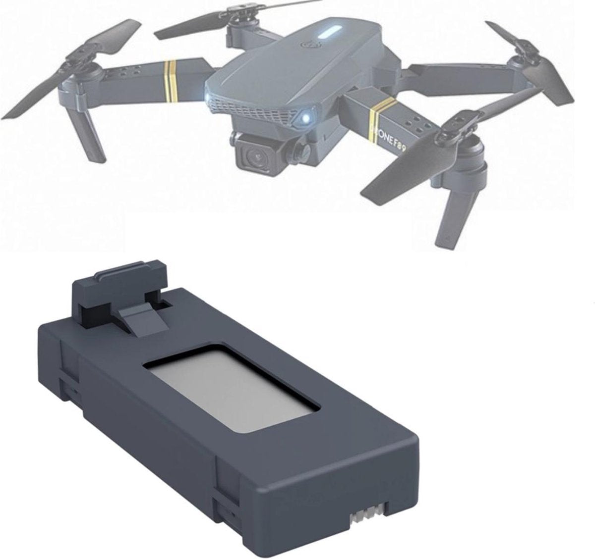 Logivision F89 Drone Accu - 1800 mAh - 20 minuten vliegen