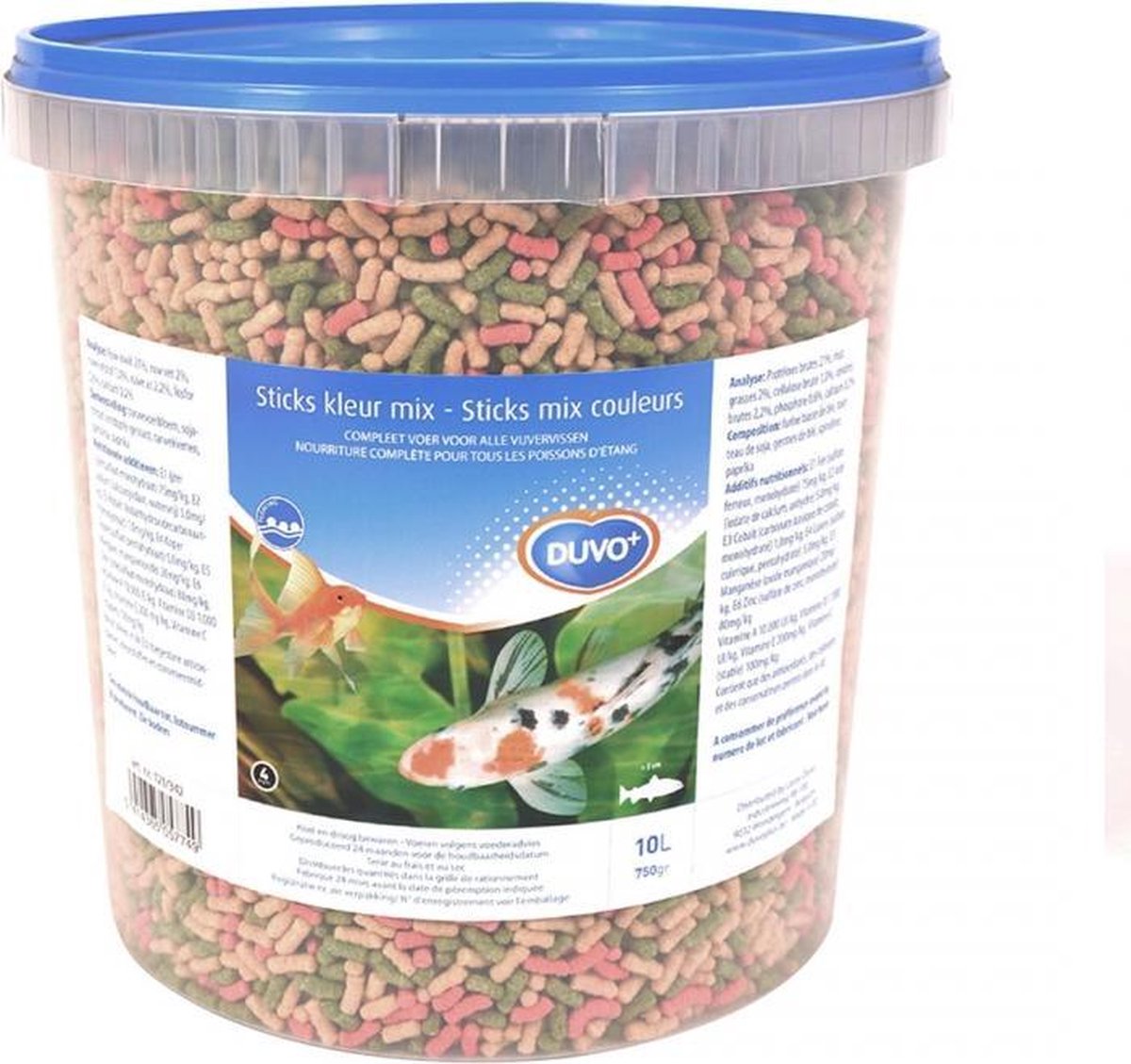 Duvo + Colour stick emmer 10l - 4mm