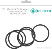 De Beer gummi ring 1 1/2 35x45x3