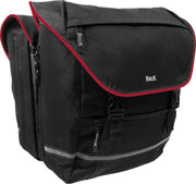 Beck dubbele fietstas SPRTV XL rode bies 40L