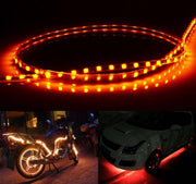 5 STKS 45 LED 3528 SMD Waterdichte flexibele autostrooklamp voor autodecoratie