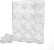 CHIMP™ Plastic Lege Potjes 5 ml -12 stuks