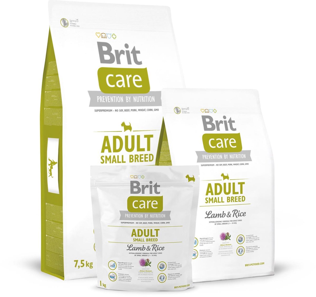 Brit Care Adult Small Breed Lamb & Rice 3 kg