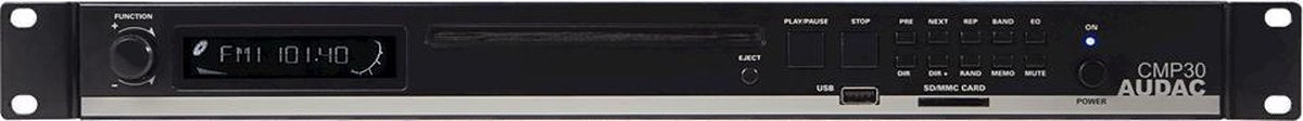 All in one digital audiosource - FM tuner - MP3 player - CD player