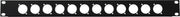 OMNITRONIC Front Panel Z-19 12 x XLR (D-type) 1U