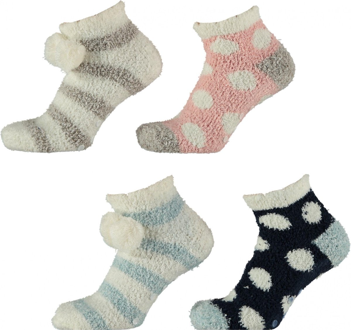 Apollo Sokken Dames Textiel Maat 36-41 4-delig