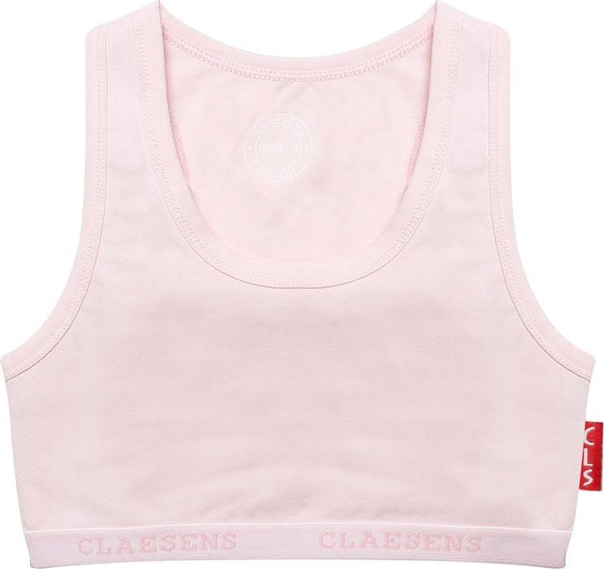 Claesen's Meisjes Crop Top - Pink - Maat 128-134