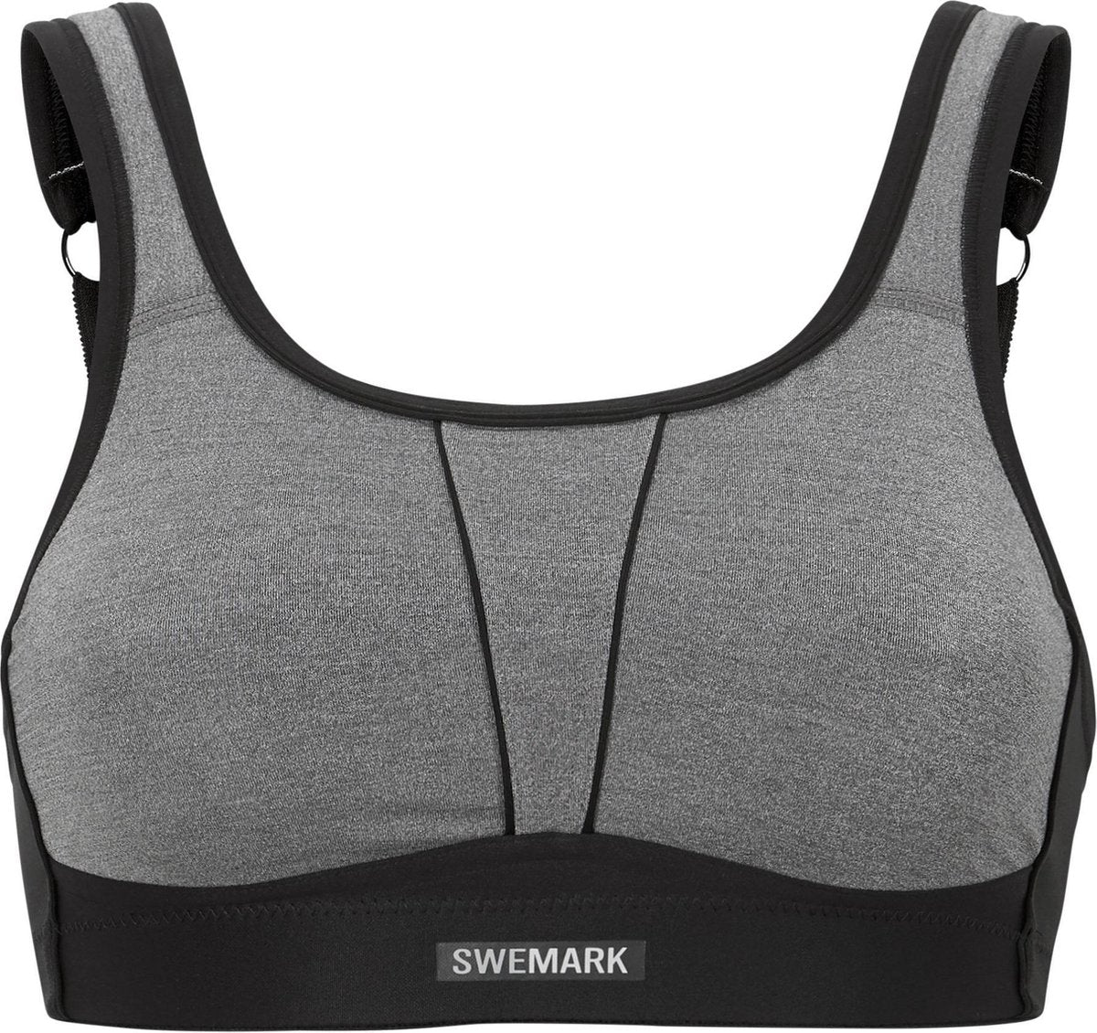sport bh dames- 70F- grijs-Swegmark