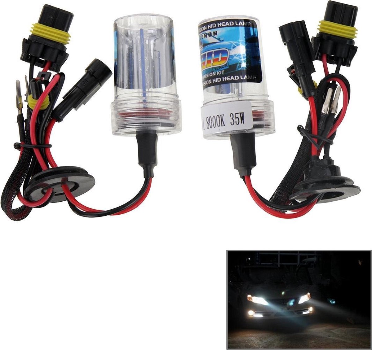 DC12V 35W H11 HID Xenon Light éénstraal Super Vision waterdichte koplamp