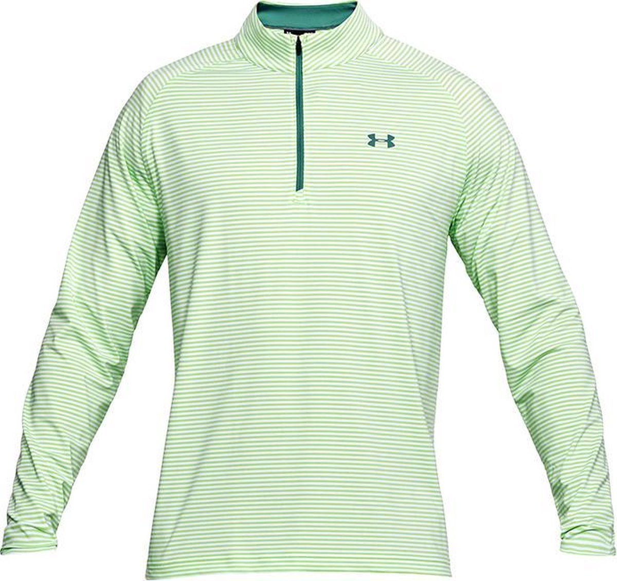 PLAYOFF 1/4 ZIP LUMOS LIME maat: S    heren > fitness training > tops > lange mouwen