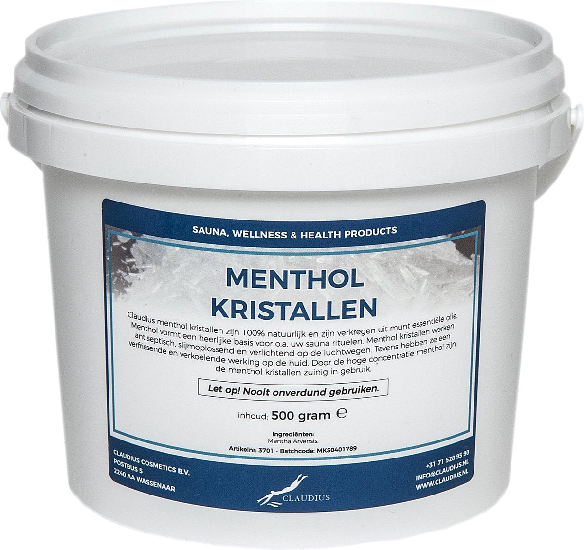 Menthol Kristallen 500 gram