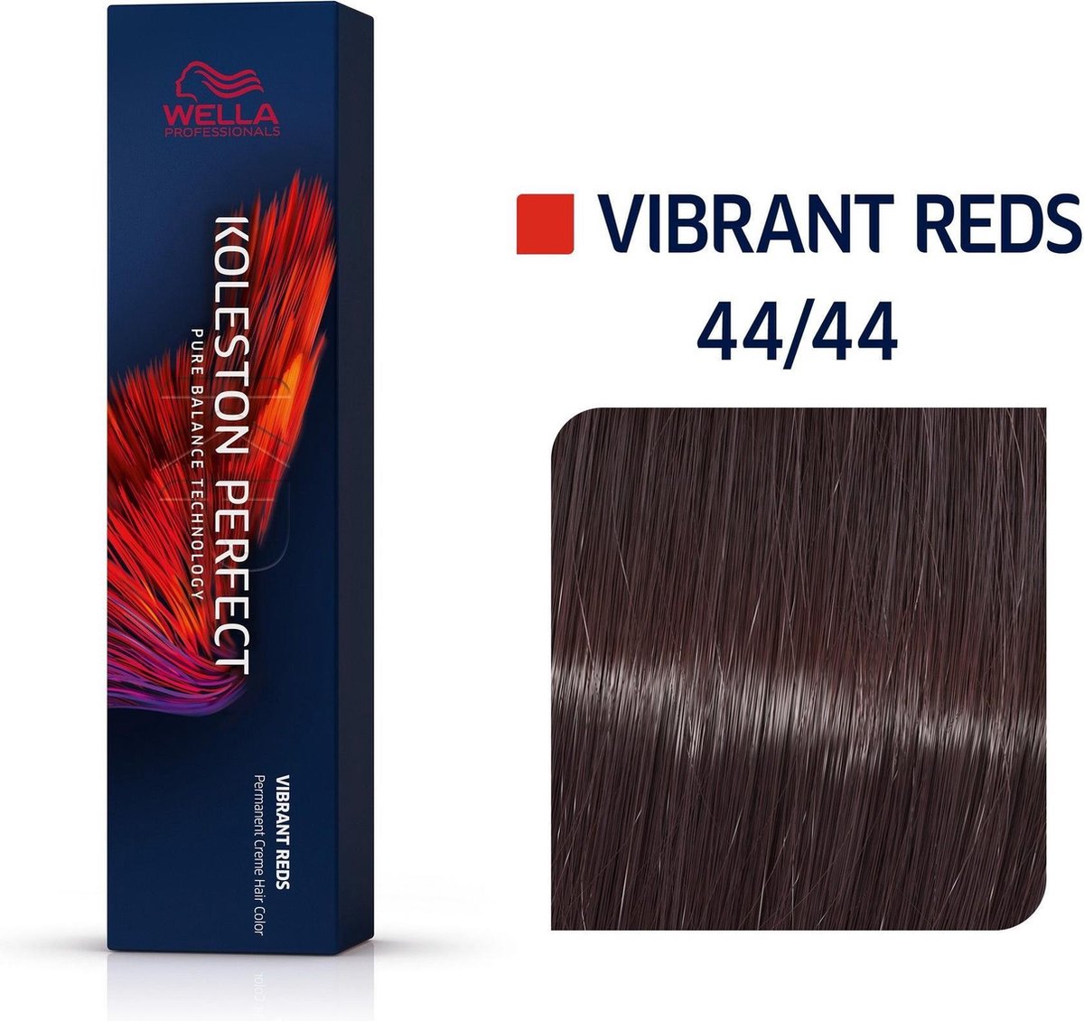 Wella Haarverf Koleston Perfect Me+ Permanent Creme Colour 44/44 Medium Brown Intensive Red Intensive
