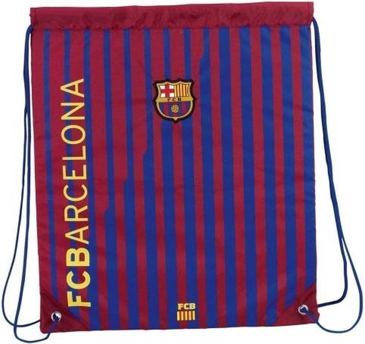 Barcelona Zwemtas rood blauw gestreept
