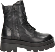 Mjus dames veterboot - Zwart - Maat 40