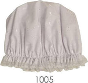 Vagabond Traditionele Engelse Douchemuts - White Broderie