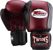Twins (kick)bokshandschoenen BGVL7 Rood/Zwart 12oz