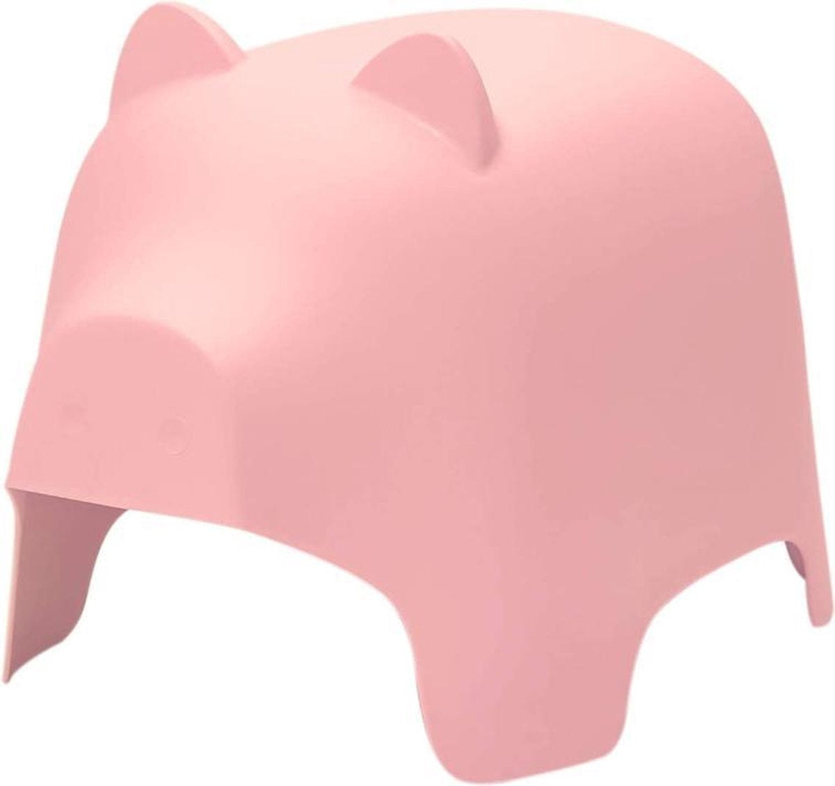 Simpletrade Kinderstoel - Kruk - Varken - Kunststof - Roze - 35x42x60 cm