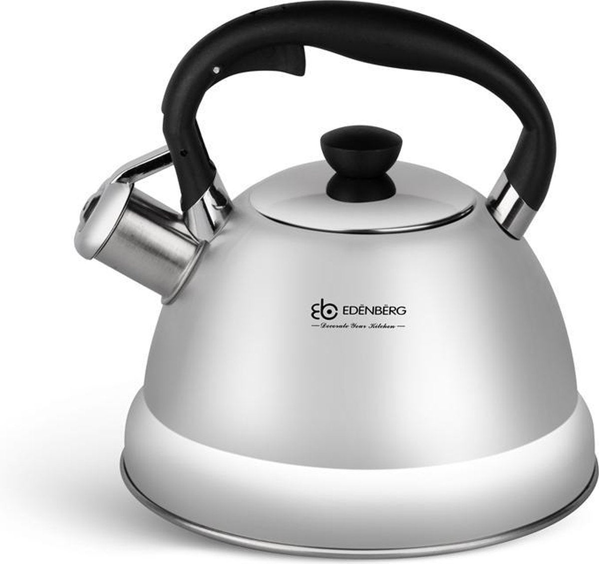 Edënbërg Classic Line - Luxe RVS Fluitketel - 2.0 L
