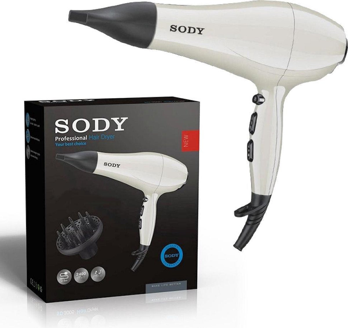 SODY Professional Föhn 3012
