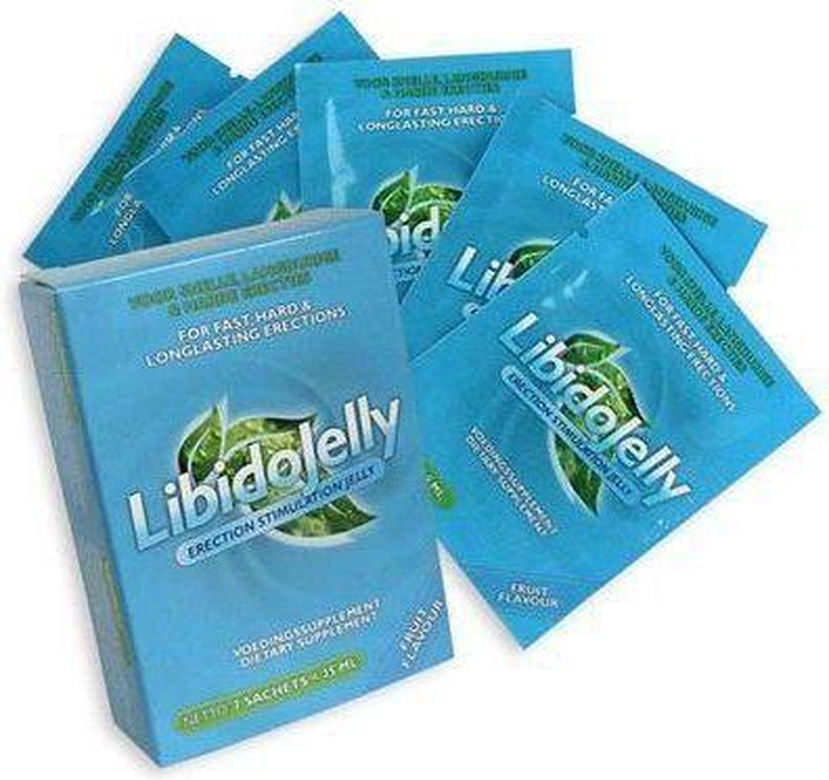 Jobacom Libido Jelly - 7 x 35 ml - Erectie Gel