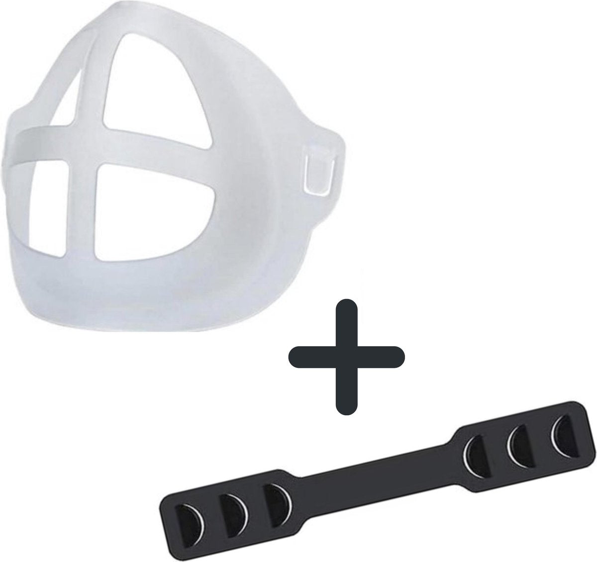 HMerch™ Mondmaskerhouder + Mondmasker Verlenger - Weg met irritaties - Meer ruimte om te ademen - Lippenstift vriendelijk - Bril vriendelijk - Mondkapje houder - Mondmasker houder - Mondkapje verlenger