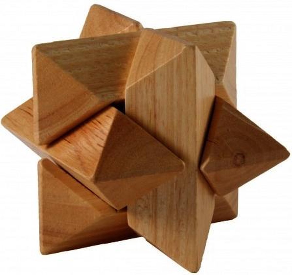 Longfield Games Houten Iq Puzzel Ster