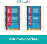 GG Bran | Crispbread Crackers | Original | 30 stuks | 30 x 100g  | Eiwitrijke voeding | Koolhydraatarme Crackers   | Snel afvallen zonder poespas!