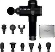 Phoenix Massage Gun X2 - Massage Apparaat 24V - Rug Massage - Schouder Massage - Spier ontspanning - Relaxing massage - Muscle tool - Sport massage apparaat - Massage Nek - Massage Rug - Massage Schouder
