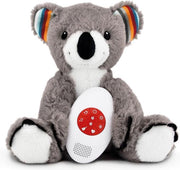 Zazu - Coco de Koala  - Hartslagknuffel - Muziek knuffel met huilsensor - Deze leuke muziek & hartslagknuffel is heerlijk zacht en door de uitneembare geluidsmodule ook wasbaar! - Genomineerd voor Baby Product van het Jaar