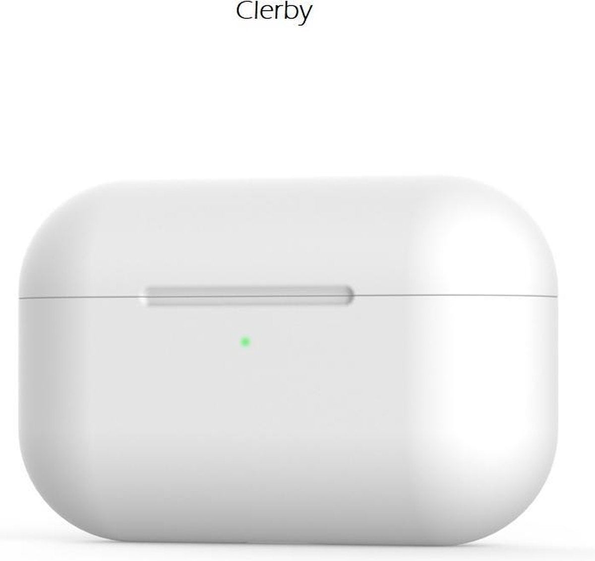 Airpods Pro Case - Airpods Pro Hoesje - Airpods Pro Cover - Airpods Pro Bescherming - Airpods Pro Case - Wit