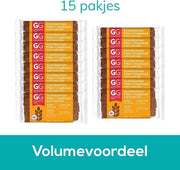 GG Bran | Crispbread Crackers | Lijnzaad & Zonnebloempitten | 15 stuks | 15 x 100g  | Eiwitrijke voeding | Koolhydraatarme Crackers   | Snel afvallen zonder poespas!