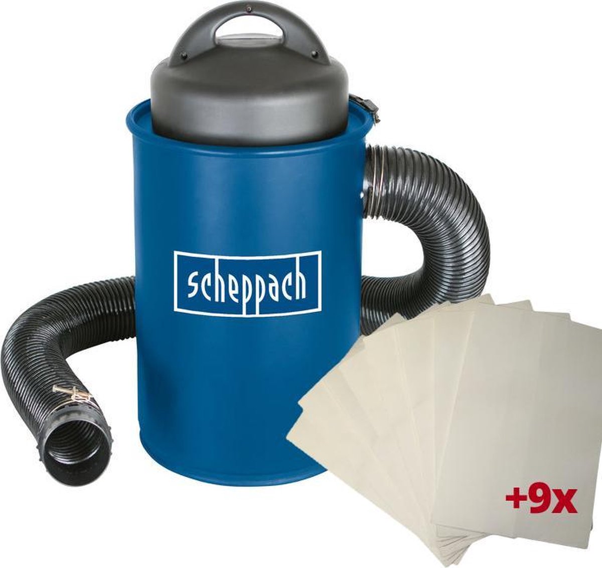 Scheppach Stofafzuiging HA1000 - 1100W | 230V | 50L | Incl. 9 stofzakken
