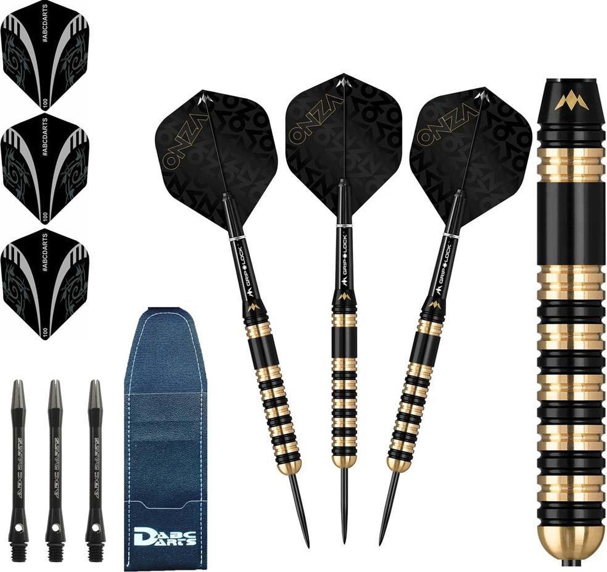 ABC Darts - Onza Black Brass De Luxe - 23 Gram