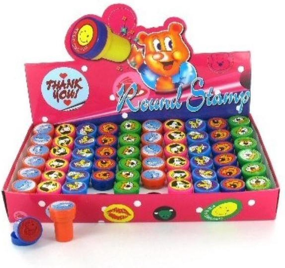 60 stuks dieren stempeltjes ®Pippashop