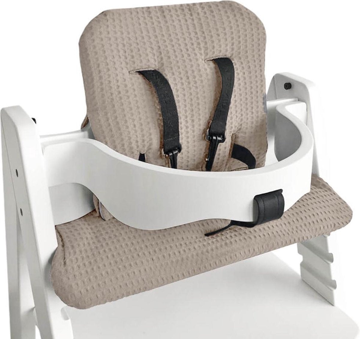 Ukje Kussenset voor Kidsmill Up - Wafelstof - Taupe