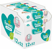 Pampers - Billendoekjes Sensitive Navulpak - 624 doekjes