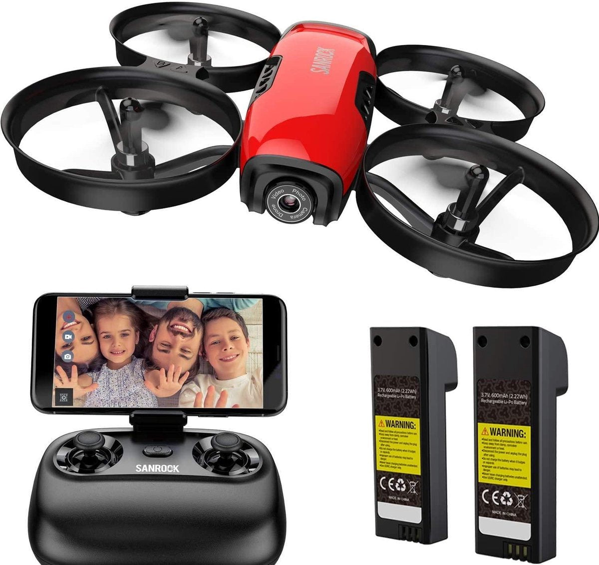 drones met camera for Volwassenen - ZINAPS U61W Kids’ Drone