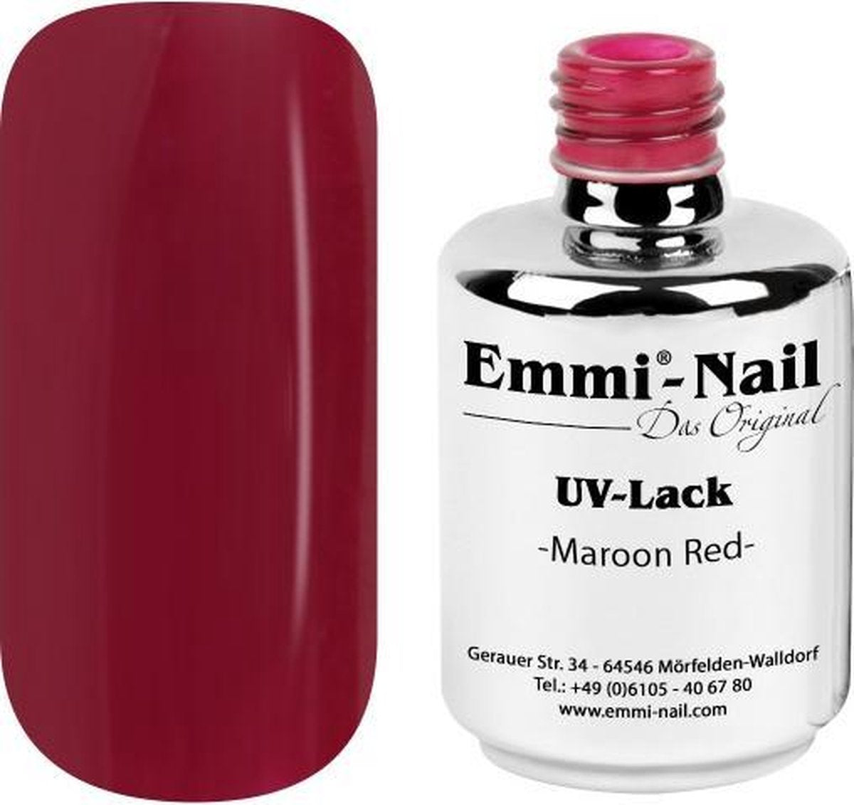 Emmi Shellac-UV Gellak Maroon Red