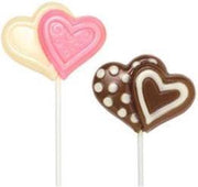 Mal voor chocolade lolly's - hartjes - Wilton