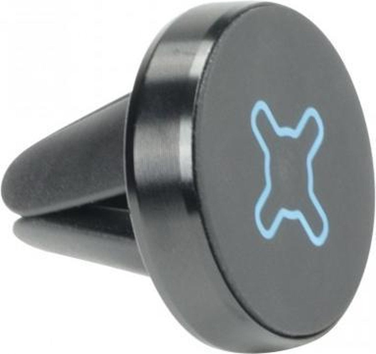 Universal smartphone mount for car air vent - Magnetic fixing - 2 metal plates included