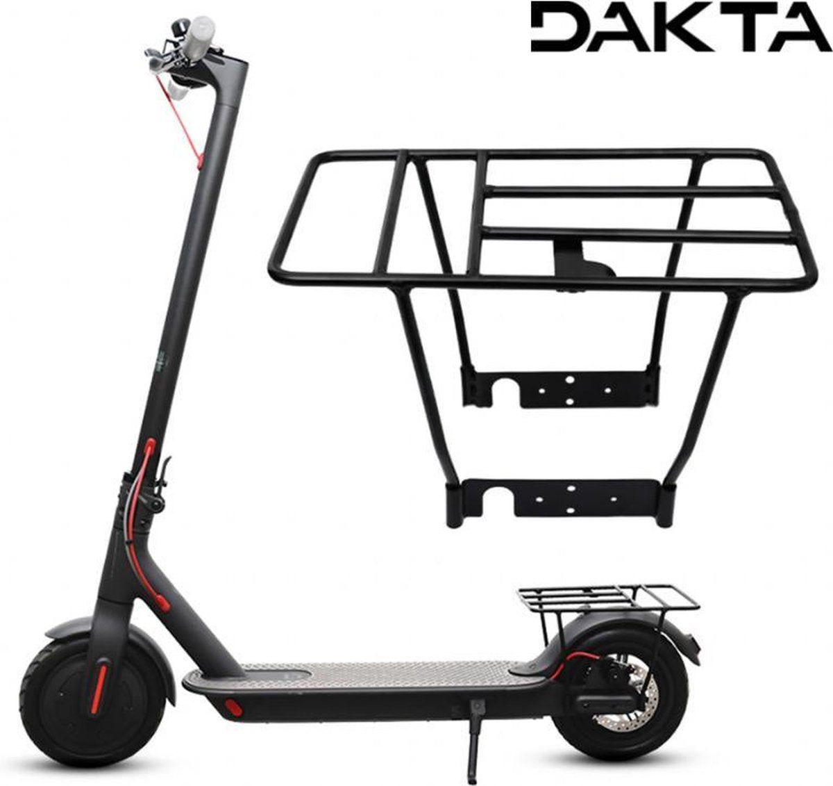 Dakta® Bagagedrager Elektrische Step | Opslag Plank | Voor de Xiaomi Mijia M365 (Pro)