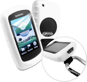 Tuff-Luv Silicone gel hoes & scherm bedekking voor Garmin Golf Approach G6 / G7- Wit