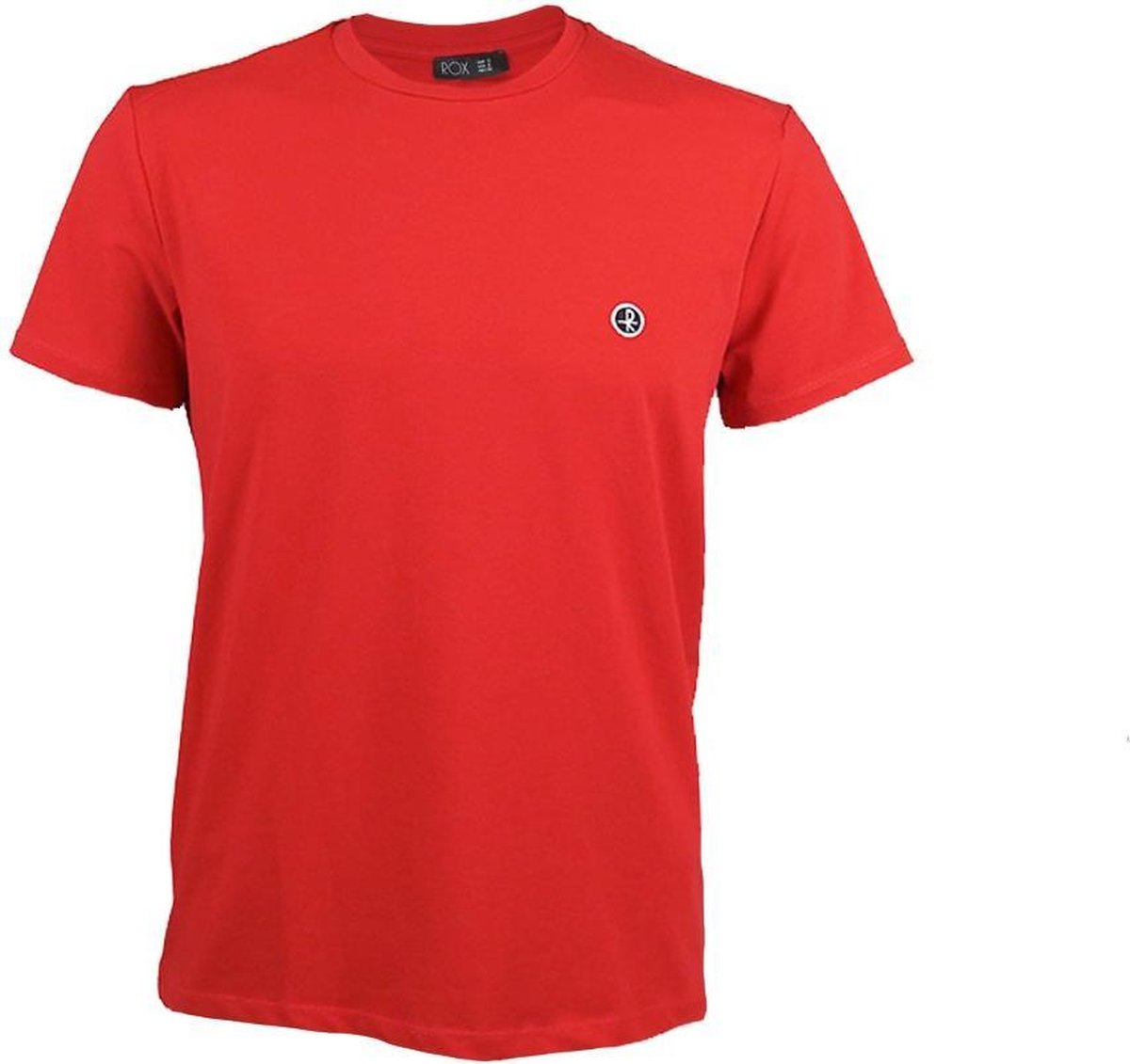 Rox - Heren T-shirt Tommy - Rood - Slim - Maat XXL