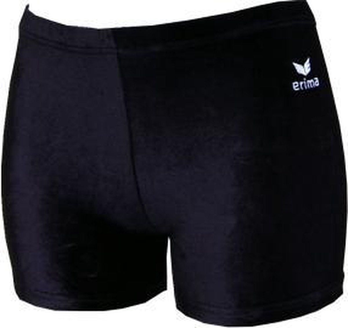 Hotpant zwart glad velours