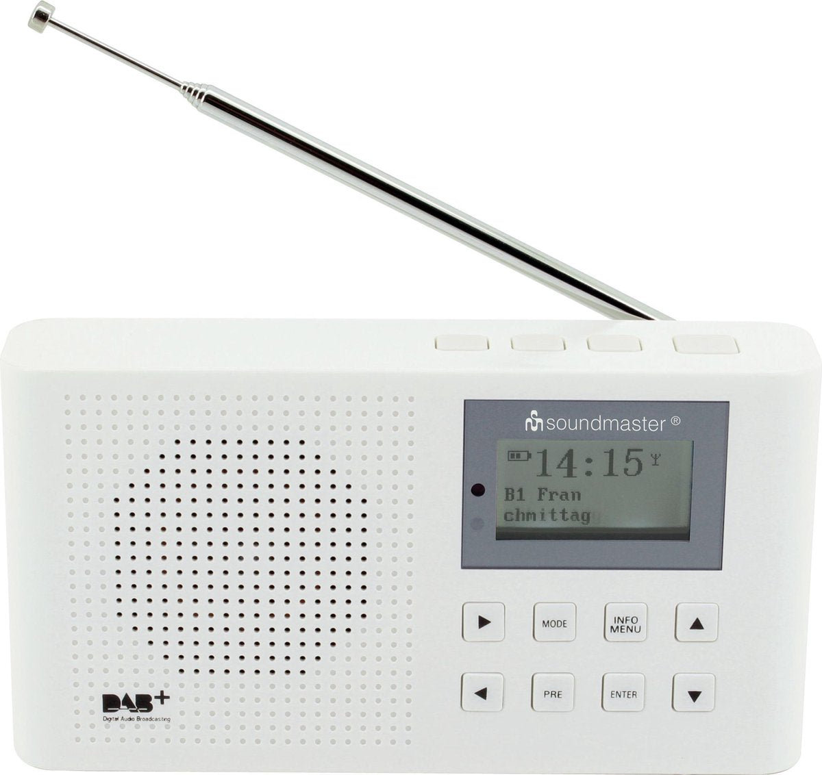 soundmaster DAB160WE Tafelradio DAB+