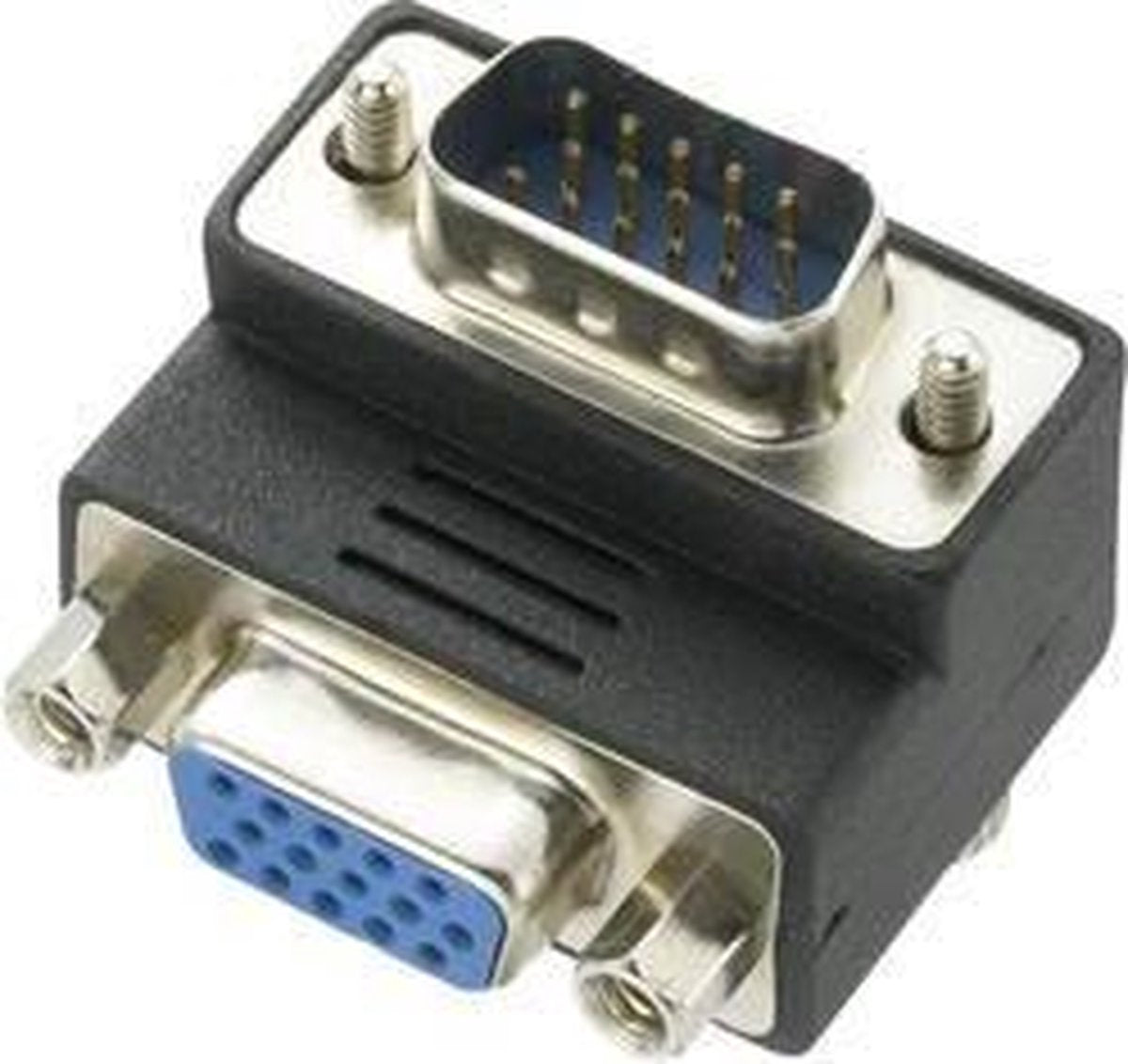 Renkforce RF-4261557 VGA Adapter [1x VGA-stekker - 1x VGA-bus] Zwart