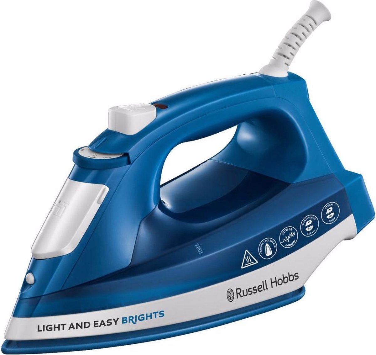 Russell Hobbs 24830-56 Light and Easy Brights Stoomstrijkijzer Blauw