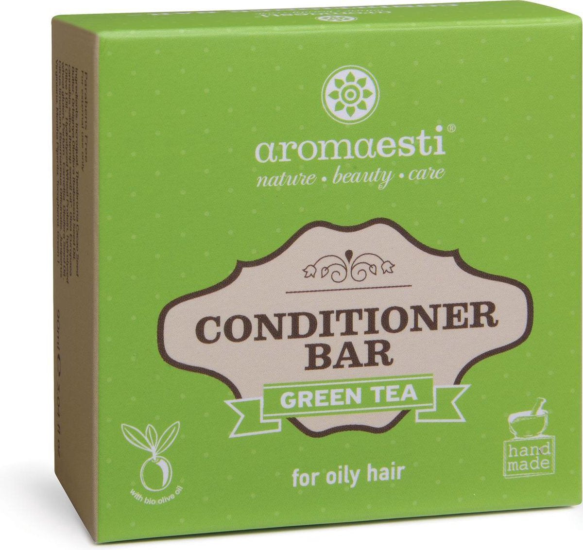 Aromaesti Conditioner Bar Groene Thee (vet haar)